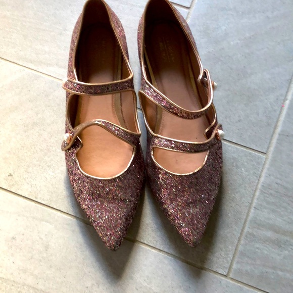 Halogen x Atlantic Pacific collection sequin flats size 9.5